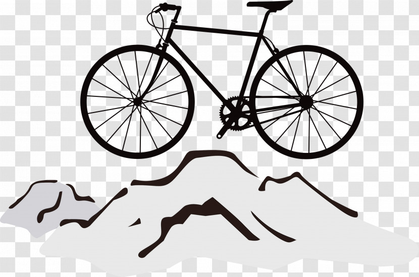 Bicycle Bicycle Wheel Road Bike Racing Bicycle Bicycle Frame Transparent PNG