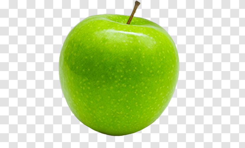 Granny Smith Green Apple Fruit Natural Foods Transparent PNG