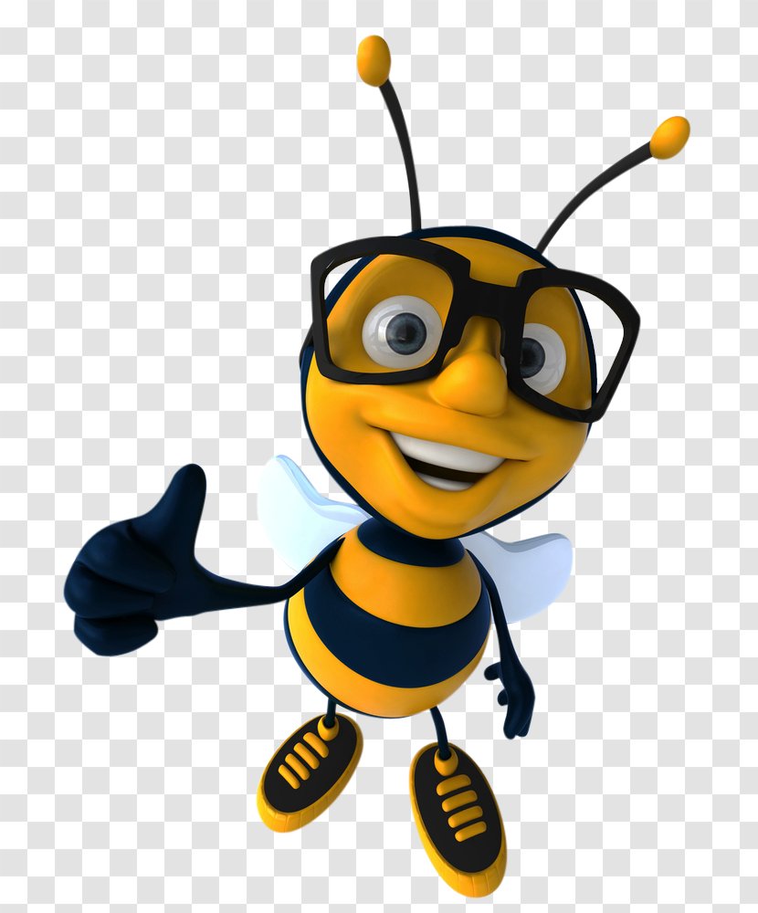 Worker Bee Characteristics Of Common Wasps And Bees Honey Illustration - Royaltyfree - Pics Transparent PNG