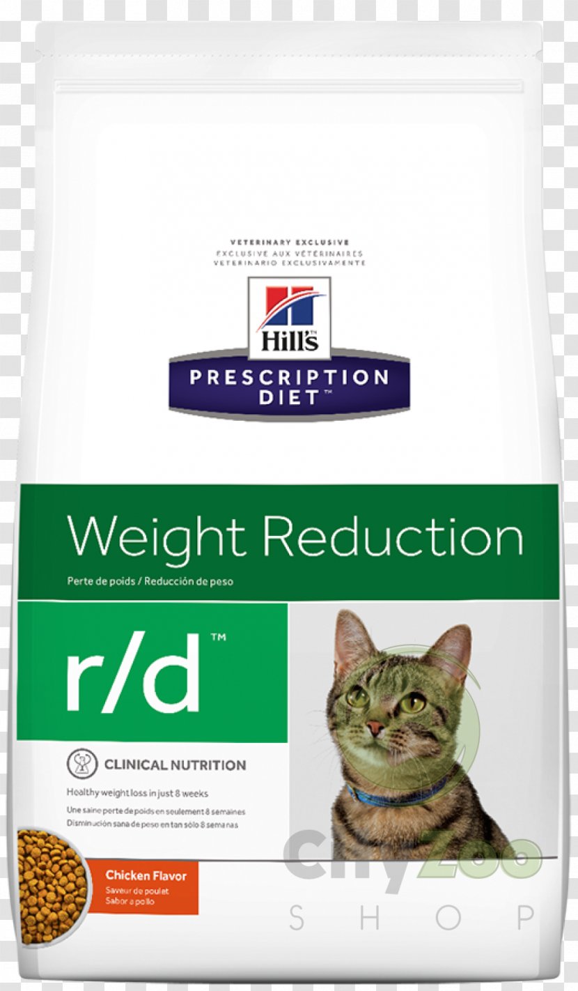 Cat Food Hill's Pet Nutrition Veterinarian - Weight Management - Hills Transparent PNG