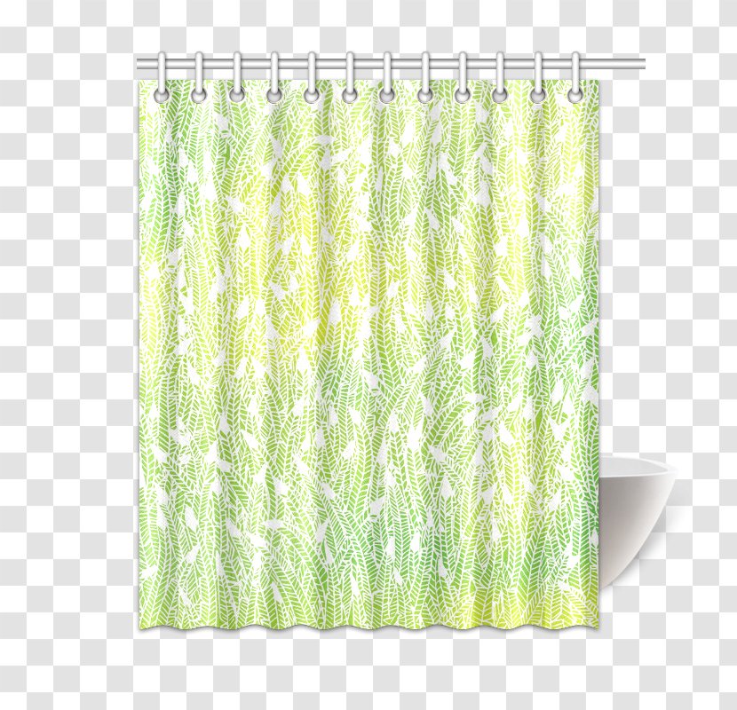 Curtain - Shower - GREEN CURTAIN Transparent PNG