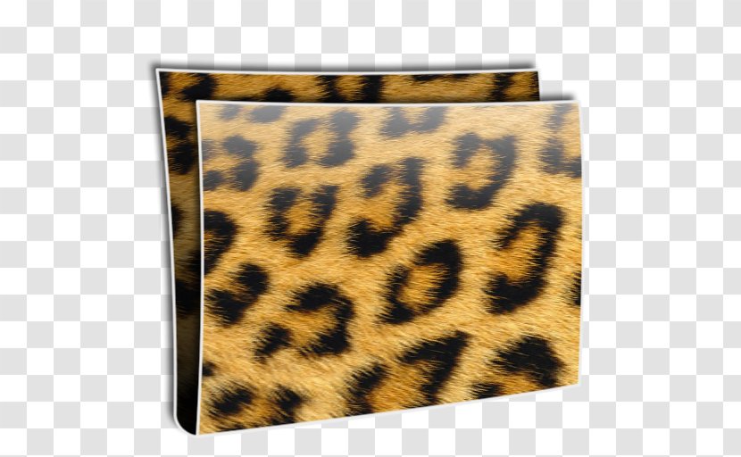 Cheetah Leopard Animal Print Fur Gepardfell - Wall Decal Transparent PNG