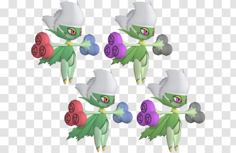 Roserade Video Games 3D Computer Graphics Koffing FBX - Leaf - Roselia Transparent PNG