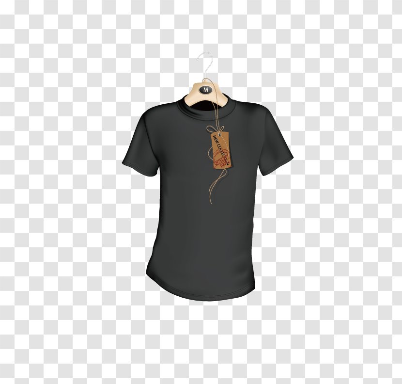 T-shirt Clothing Designer - Shirt - Black With A Label Movement Transparent PNG