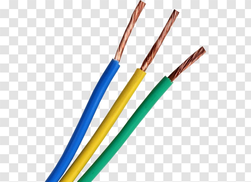 Copper Conductor Electrical Wires & Cable Building Insulation Polyvinyl Chloride Transparent PNG