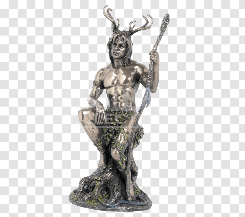Statue Odin Figurine Cernunnos Sculpture - Norse Mythology - Goddess Transparent PNG