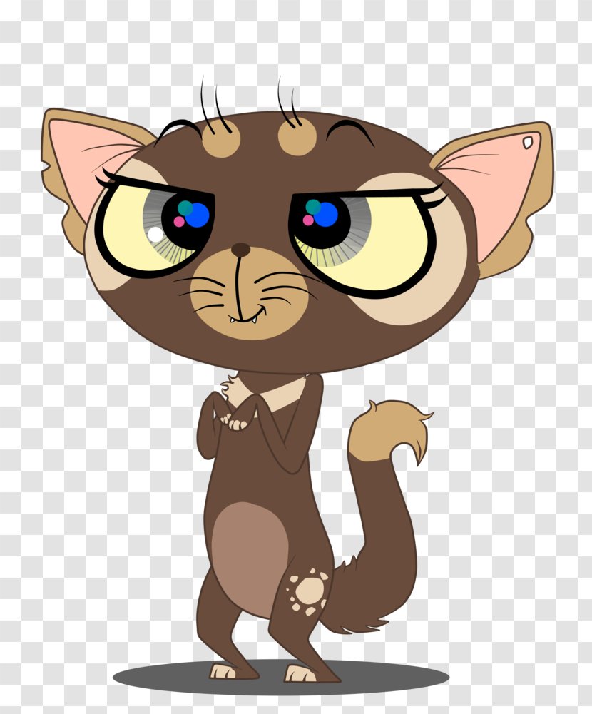 Tasmanian Devil Cat Littlest Pet Shop Zoe Trent - Sprinkles Transparent PNG