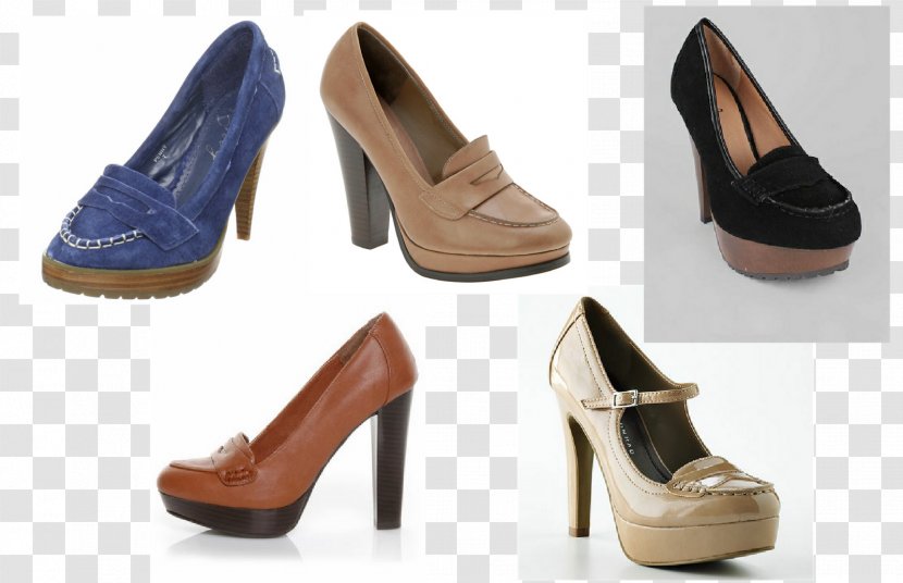 High-heeled Shoe Sandal Slip-on Footwear - Basic Pump - Heels Transparent PNG