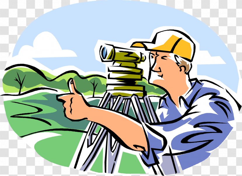 Land Surveyor Clip Art - Vecteur - Human Behavior Transparent PNG