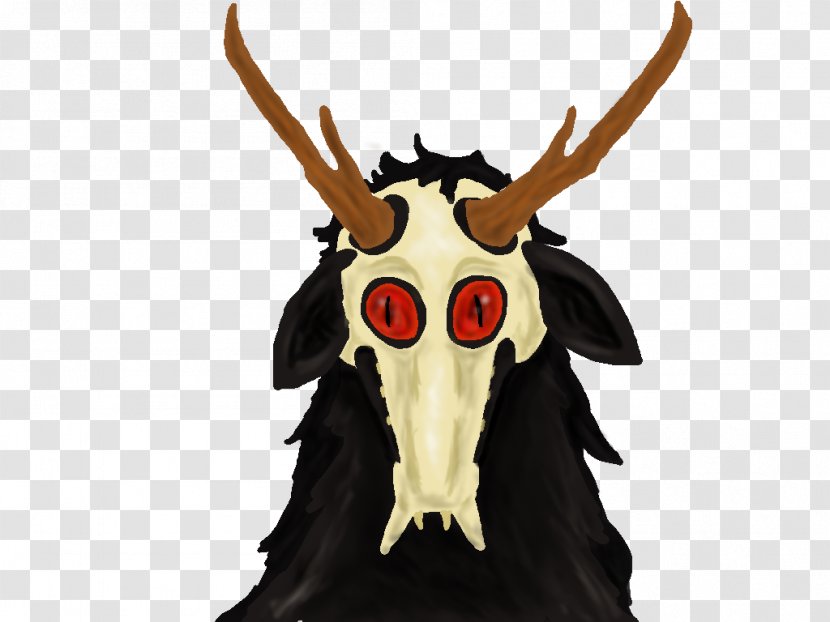 Cattle Legendary Creature Skull Demon - Organism - Trick Or Treat Transparent PNG