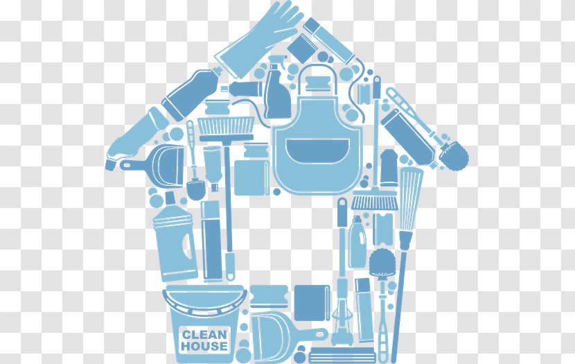 Cleaning Cleaner Maid Service Housekeeping - Logo - House Transparent PNG