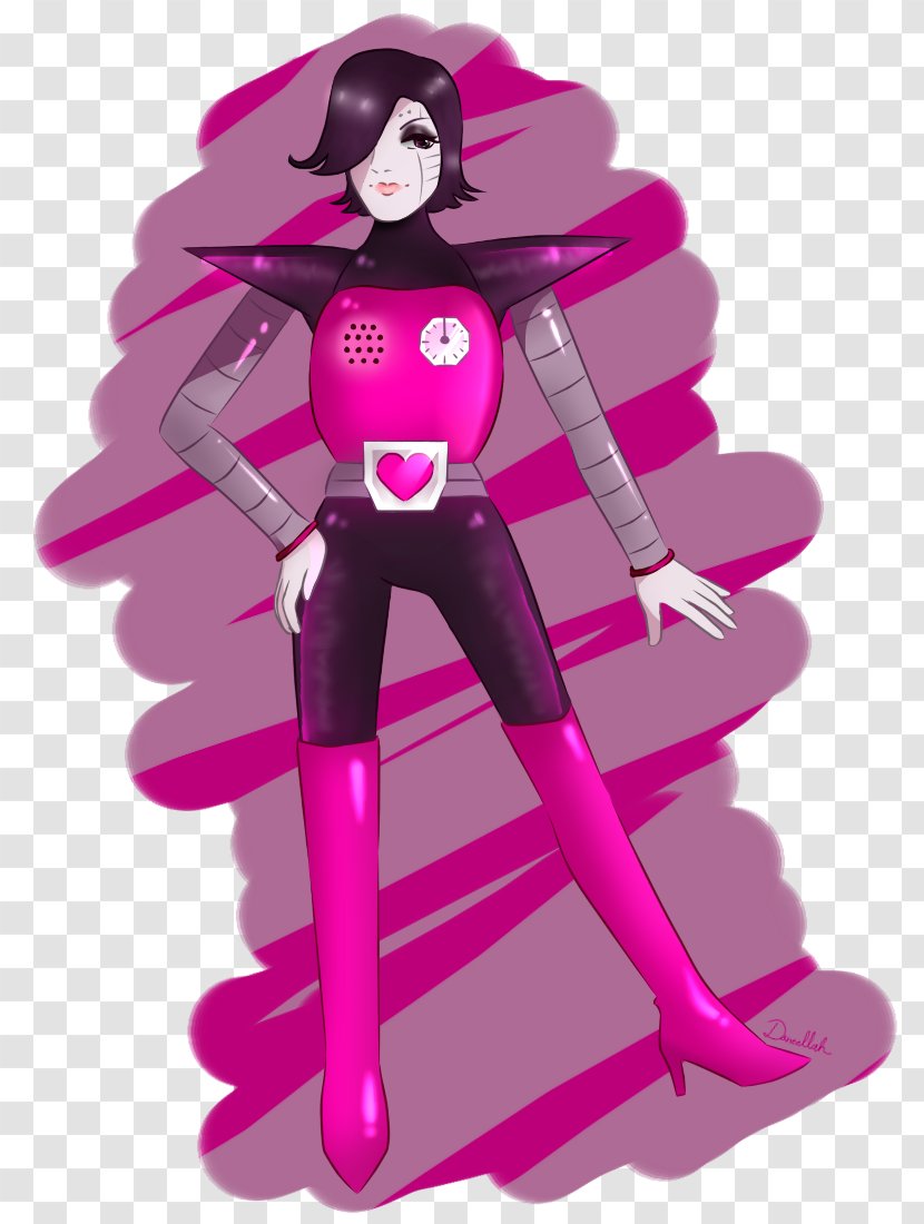 Pink M Figurine RTV Character - Frisk Transparent PNG
