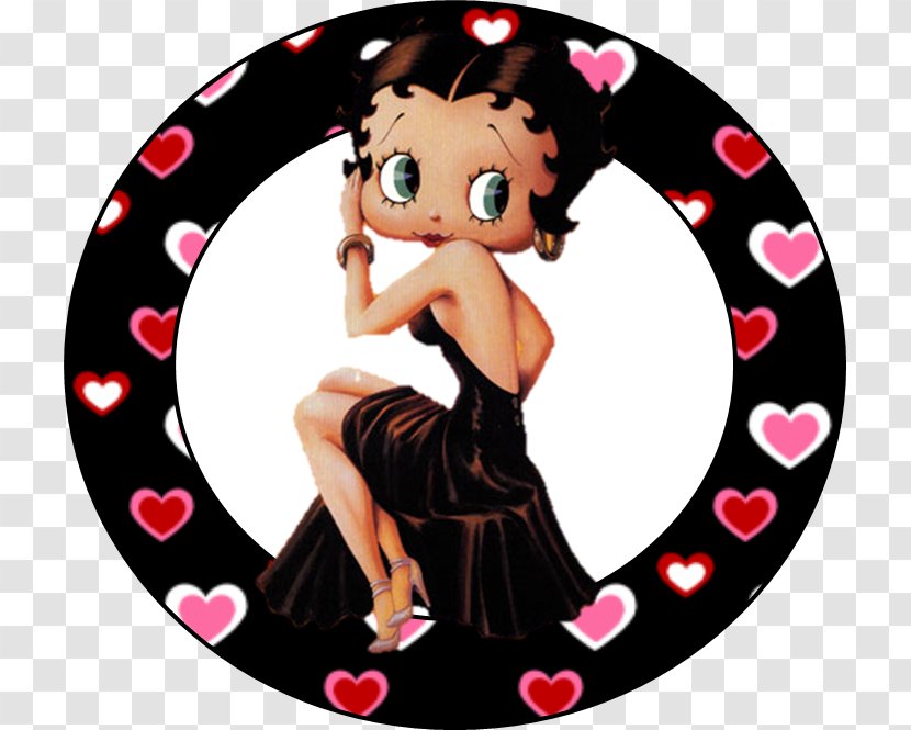 Betty Boop YouTube Cooper Female - Flower - Neon Cards Transparent PNG