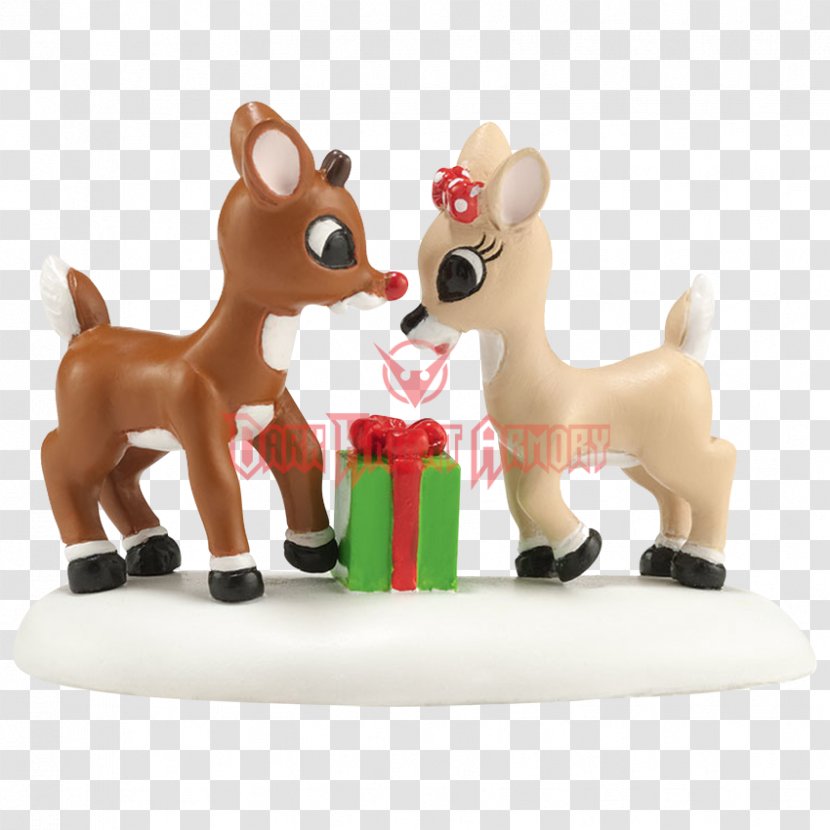 Rudolph North Pole Department 56 Christmas Reindeer Transparent PNG