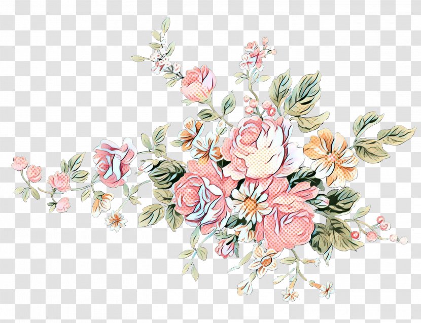 Bouquet Of Flowers Drawing - Blossom - Artificial Flower Floristry Transparent PNG