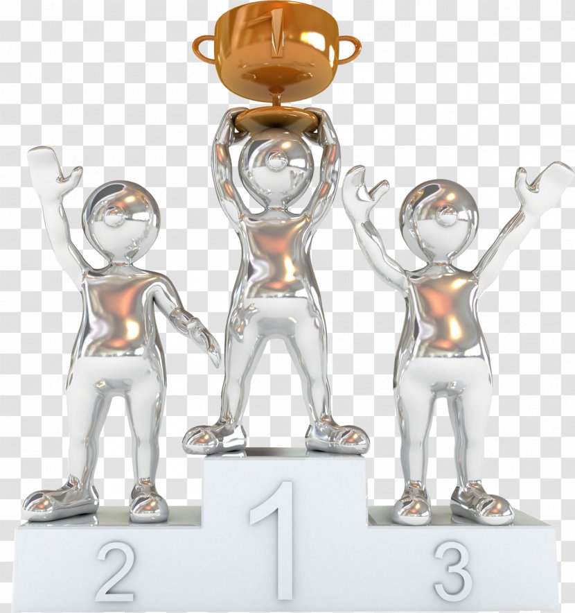 Podium Champion Award - Cartoon - Cup Transparent PNG