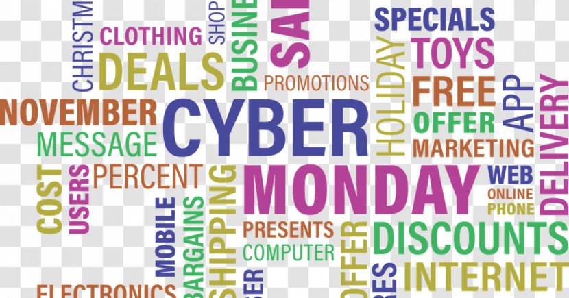 Cyber Monday Discounts And Allowances Black Friday Online Shopping Sales - Promotion Transparent PNG