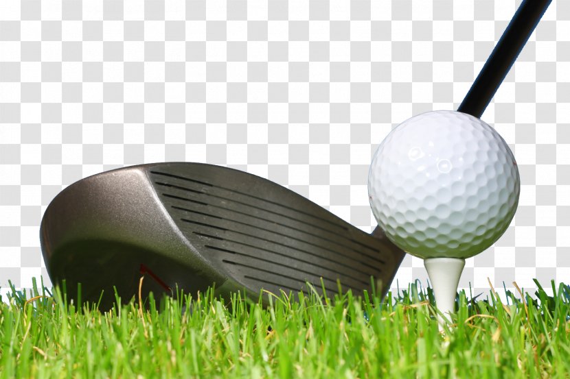 Golf Ball Club Tee Wood - Balls And Clubs Transparent PNG