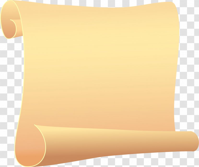 Paper Lettercard Writing - Color - Scroll Transparent PNG