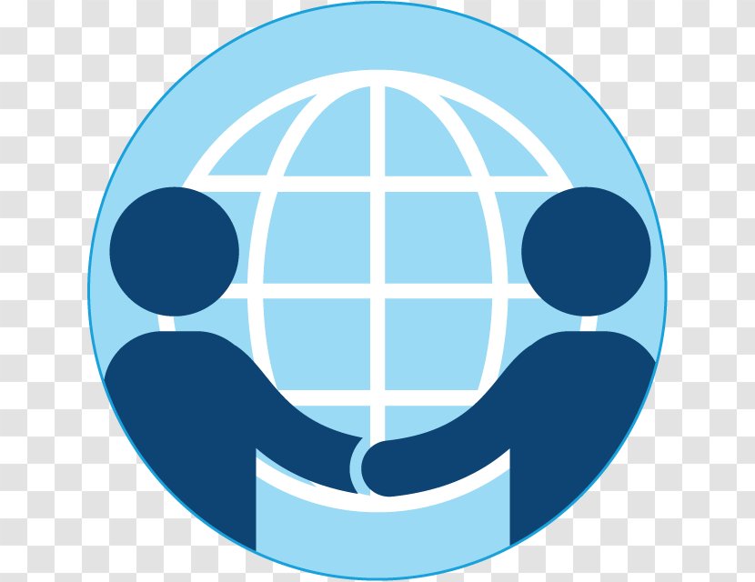 Globe Symbol Business - Blue - Trade Transparent PNG