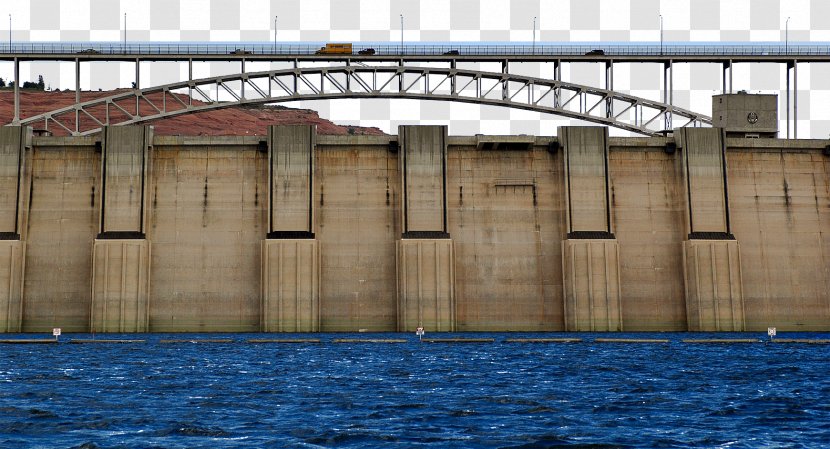 Dam Building Flood Control Water Resources - Facade - Bridge Transparent PNG