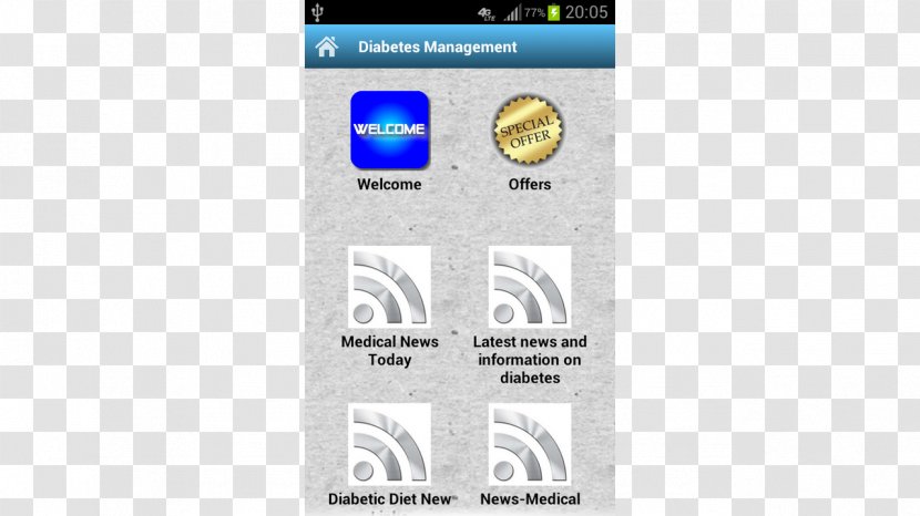 Smartphone Logo Brand Font - Mobile Phones - Diabetes Management Transparent PNG