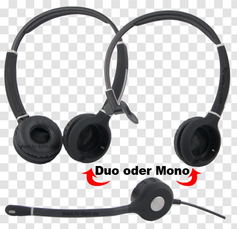 Headphones Headset Phone Connector Gigaset DX600A ISDN DX800A All In One - Hr Kom Transparent PNG