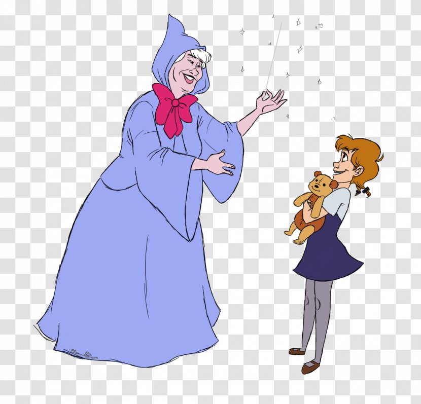 Mrs. Brisby DeviantArt The Rescuers Fan Art - Artist - Cinderella Fairy Godmother Transparent PNG