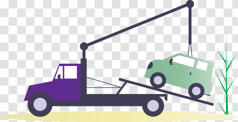 Vehicle Transport Commercial Vehicle Line Car Transparent PNG