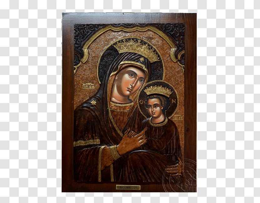 Painting Religion Picture Frames Stock Photography - Virgin Mary Transparent PNG