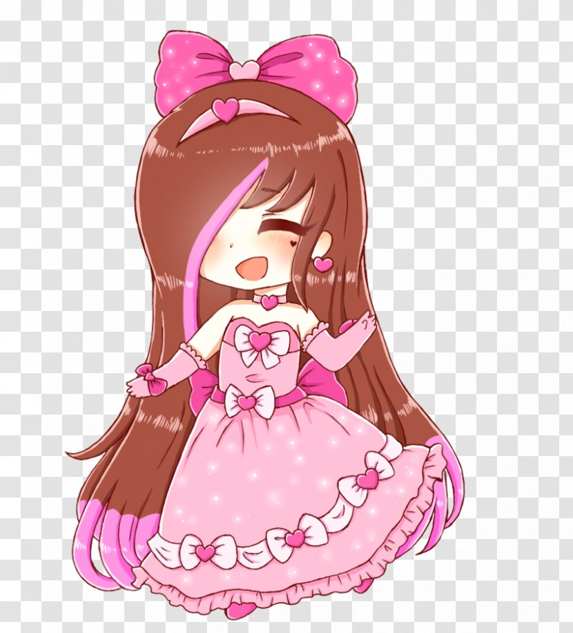 Barbie Cartoon Pink M Character - Princess Transparent PNG