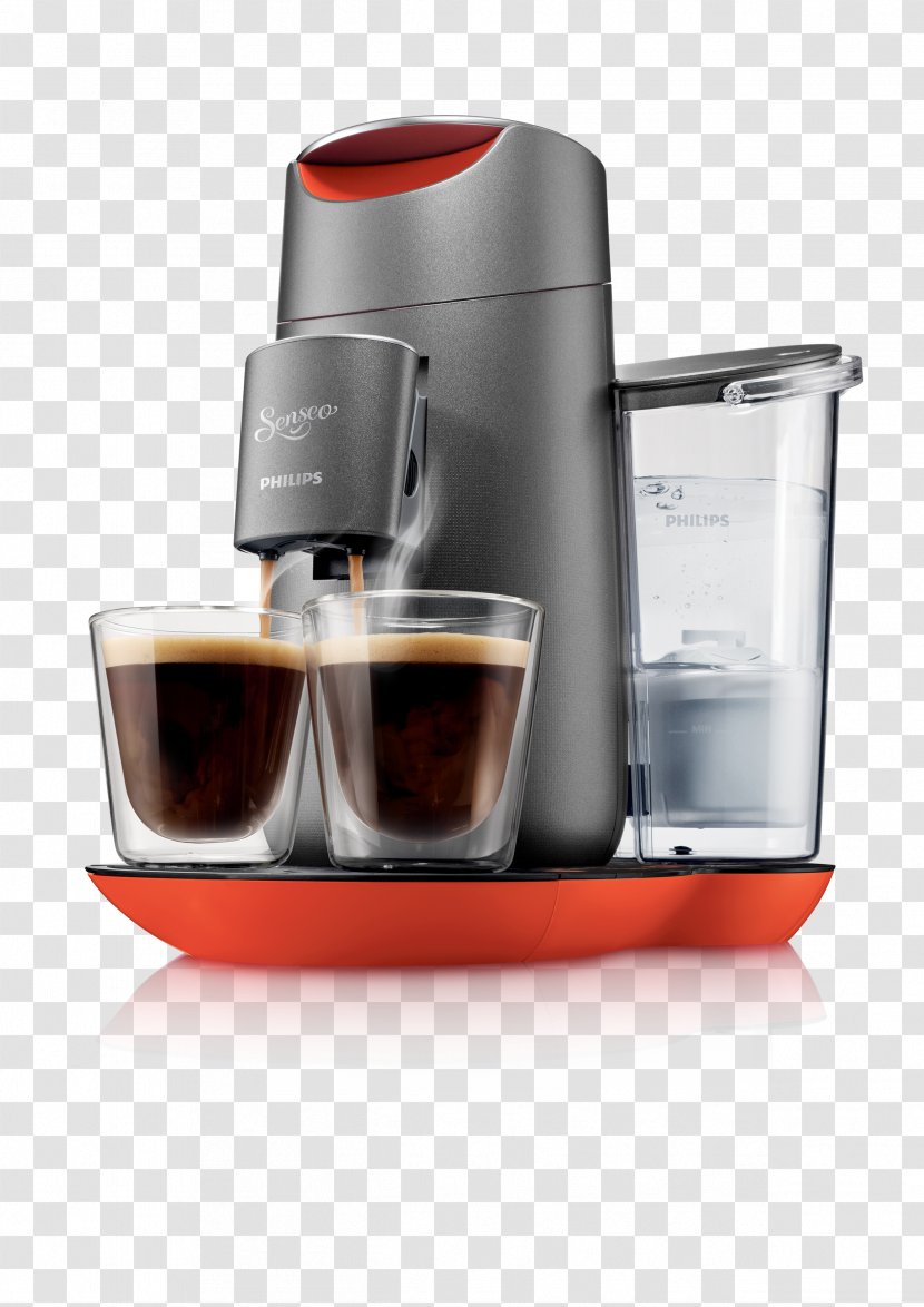 Coffeemaker Senseo Single-serve Coffee Container Philips Transparent PNG