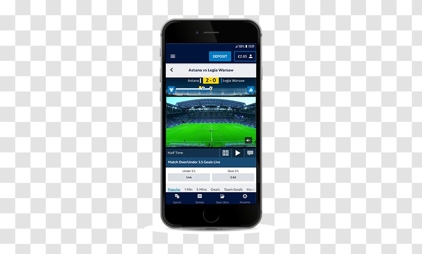 Feature Phone William Hill Smartphone Sports Betting Bookmaker - Frame Transparent PNG