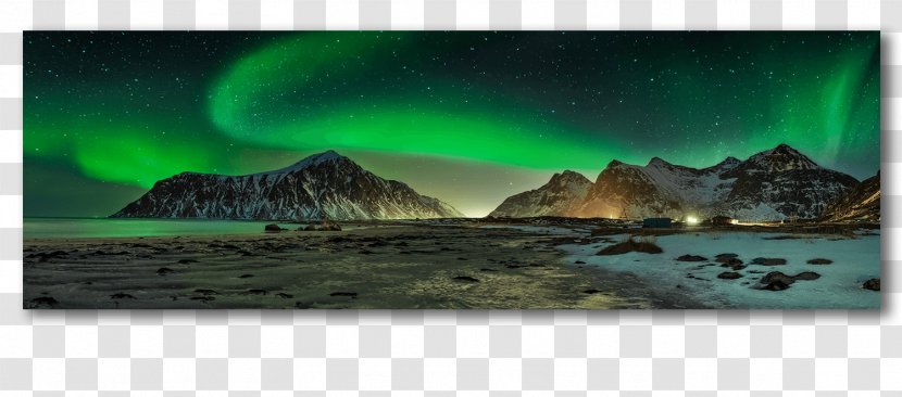 Aurora Lofoten Photography Sky Flakstad - Boreal Transparent PNG