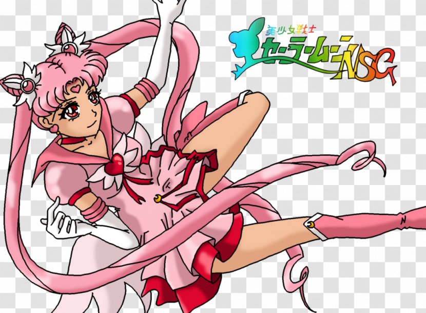 Sailor Moon Chibiusa Queen Serenity Art ChibiChibi - Cartoon Transparent PNG
