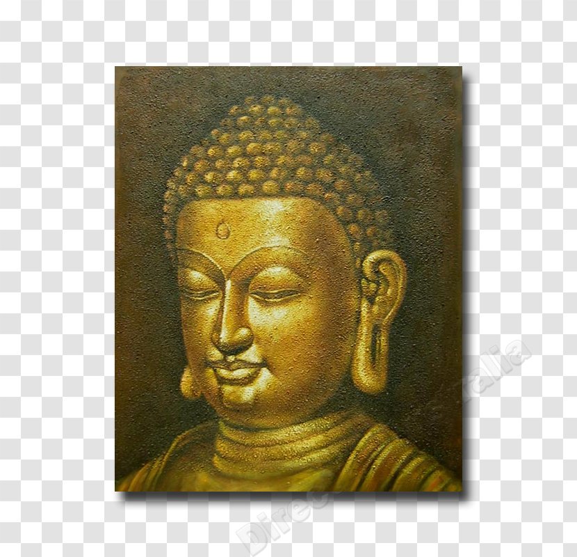 Gautama Buddha The Bodh Gaya Dhammapada Buddhism - Head - Golden Transparent PNG