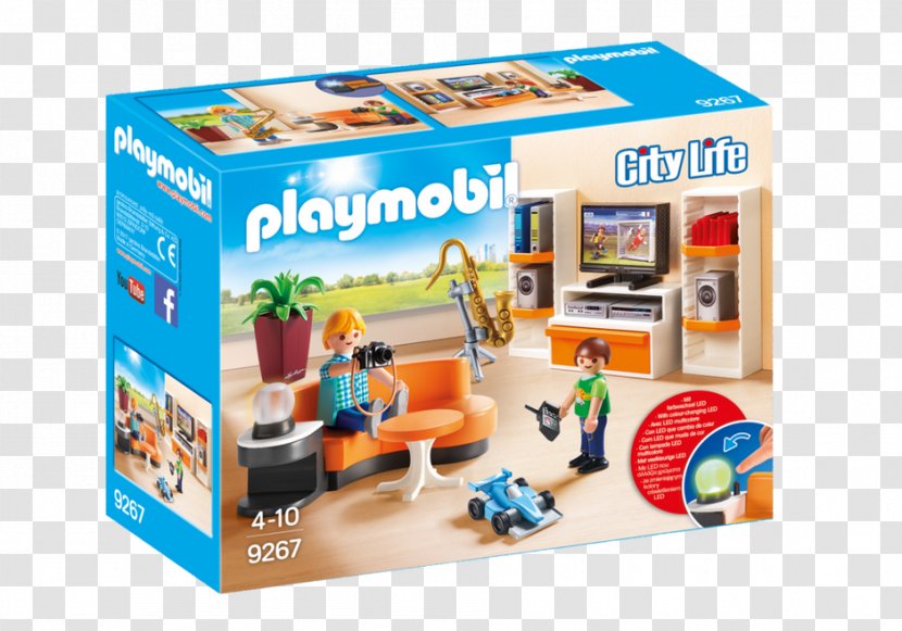 Playmobil Furnished Shopping Mall Toy Karstadt AG Dollhouse - City Transparent PNG