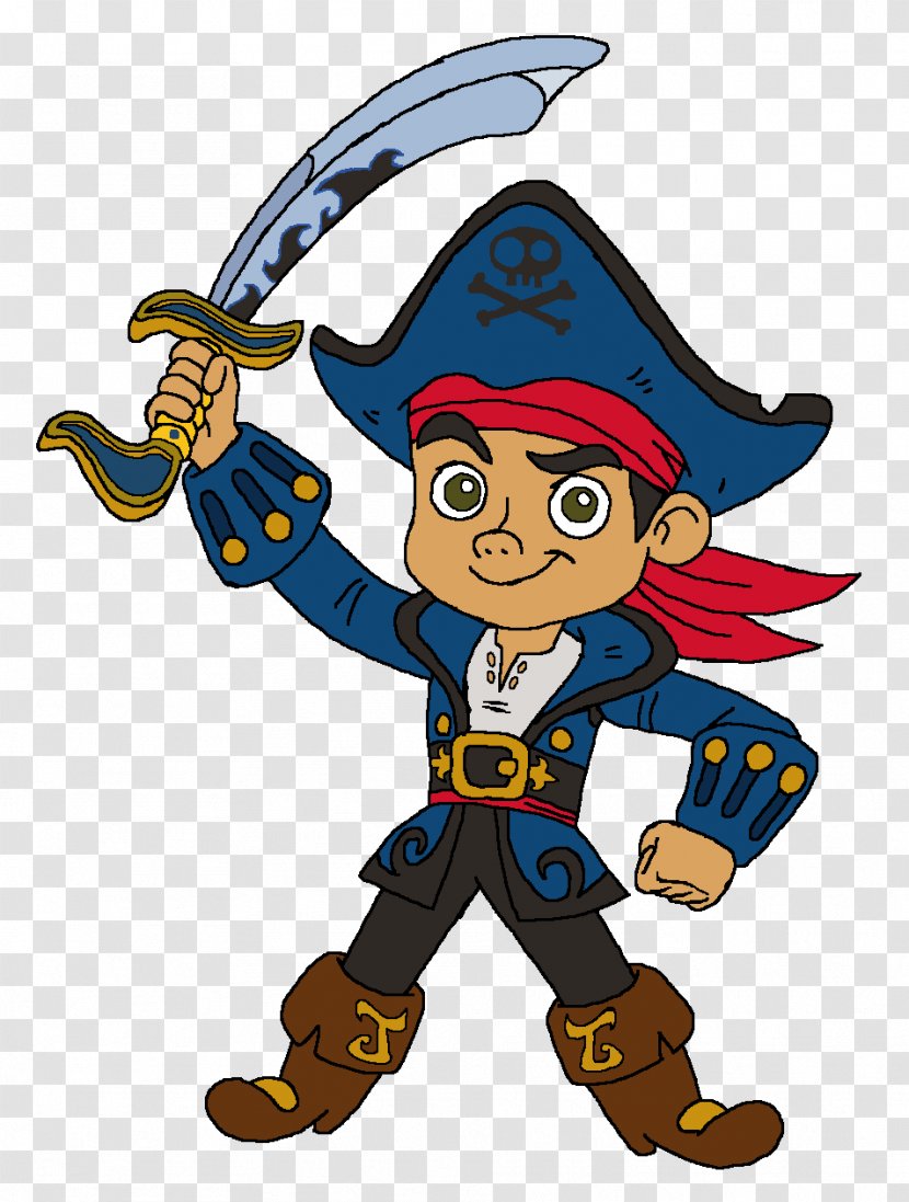 Captain Hook Smee YouTube Neverland Disney Junior - Jake Transparent PNG