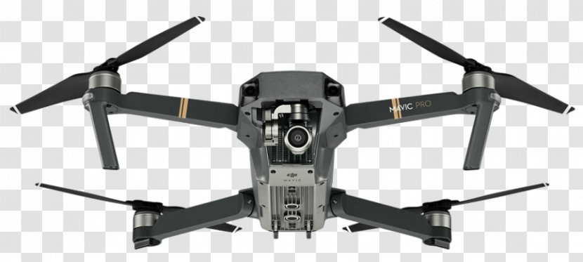 Mavic Pro Phantom DJI Unmanned Aerial Vehicle Quadcopter - Radio Controlled Helicopter - Drones Transparent PNG