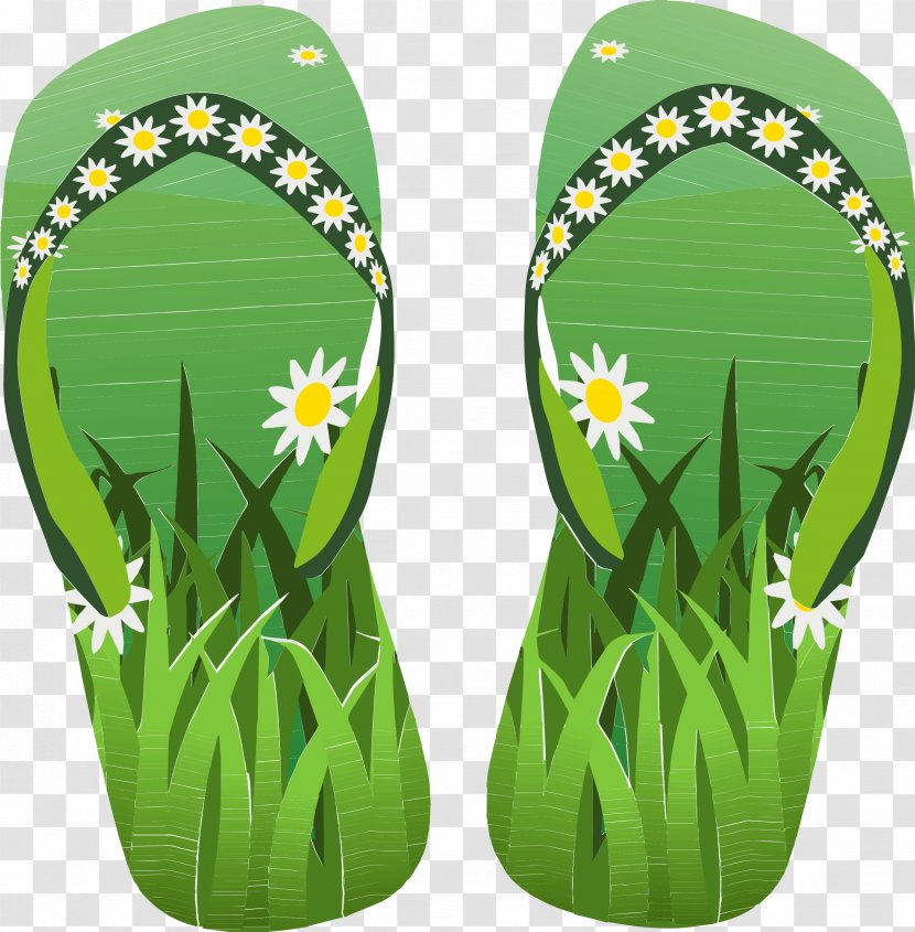 Flip-flops Clip Art - Watercolor - Sandals Transparent PNG