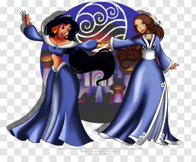 Princess Jasmine Katara Princesas Disney Zuko - Watercolor Transparent PNG