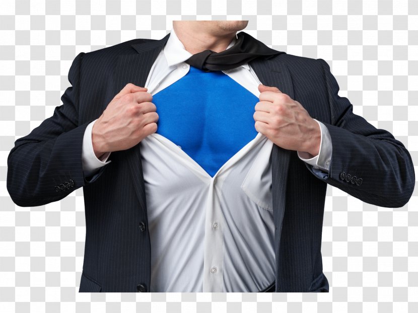 Superhero Superman Stock Photography Royalty-free - Formal Wear Transparent PNG