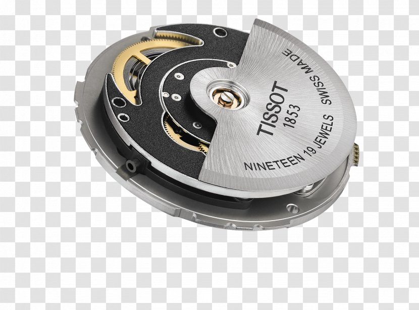 Tissot Men's Everytime Mechanical Watch Sapphire Transparent PNG