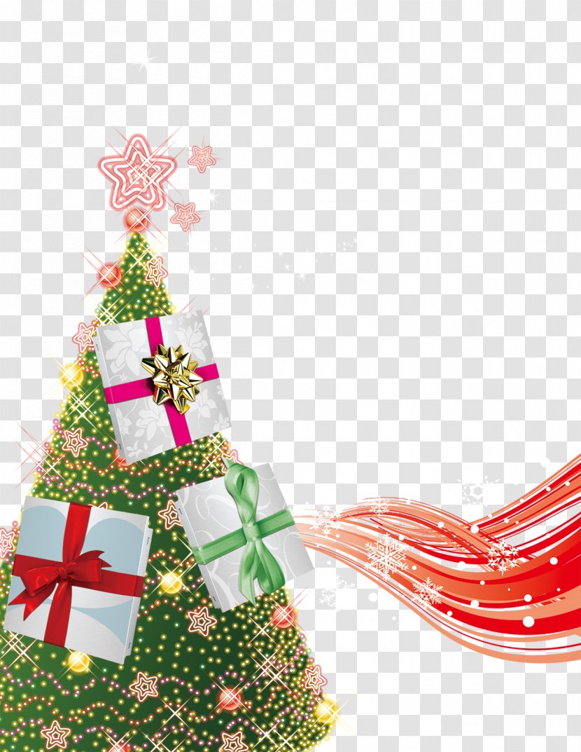 Christmas Tree Gratis - New Year S Day - Creative Transparent PNG