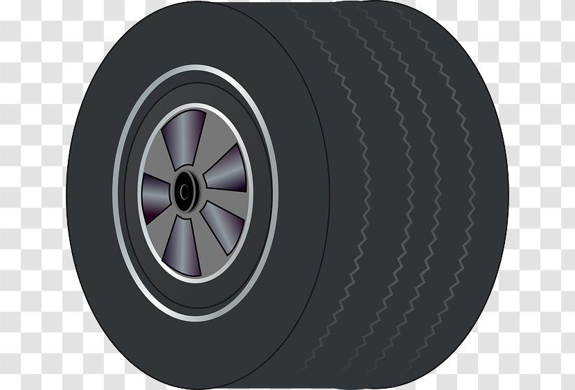 Tire Car Alloy Wheel Rim Spoke - Automotive Transparent PNG