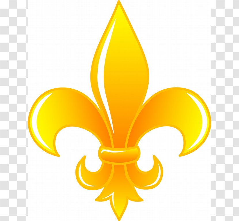 Fleur-de-lis Free Content New Orleans Saints Clip Art - Flower - Fleur De Lis Clipart Transparent PNG