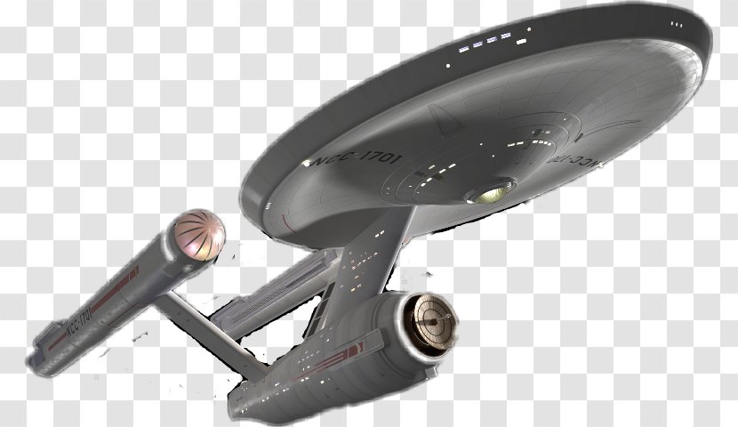 Starship Enterprise USS (NCC-1701) Star Trek - Spaceship Transparent PNG