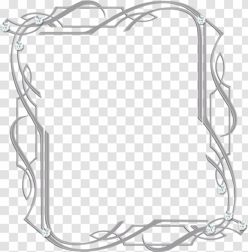 Picture Frames Photography - Silver Border Transparent PNG