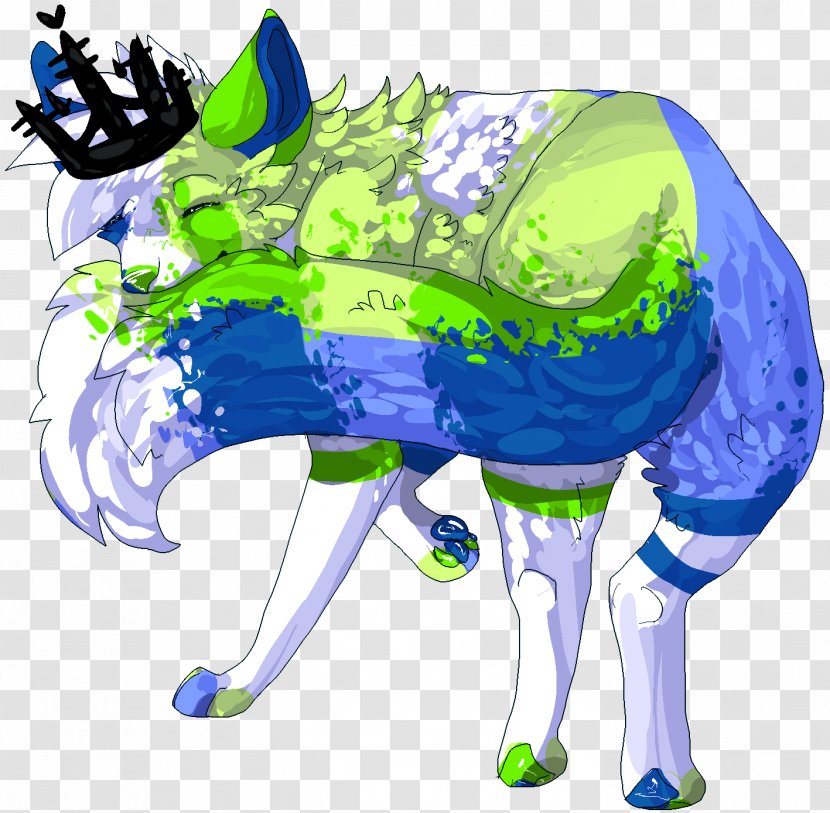 Horse Green Cartoon Legendary Creature - Plant Transparent PNG