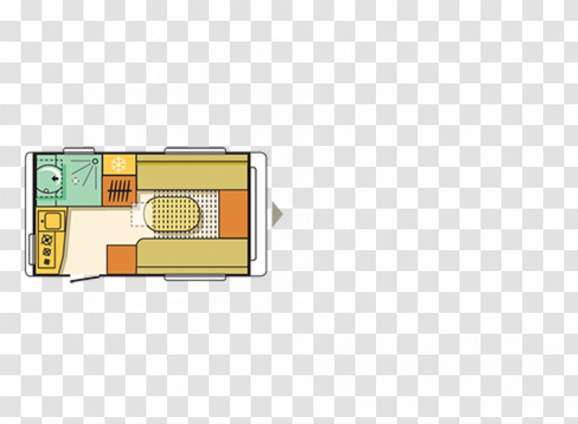 Adria Mobil Campervans Caravan Trailer Hymer - Floor Plan Transparent PNG